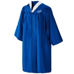 Jostens The Elements Collection Blue University at Buffalo Graduation Gown Hood